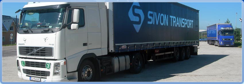 SIVON TRANSPORT - pedcia - Medzinrodn a vntrottna kaminov doprava